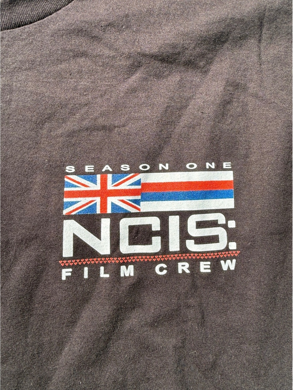 NCIS Season One Film Crew Hawaii Black T-Shirt 2XL
